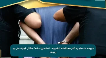 جريمة مأساوية تهز محافظة الغربية.. تفاصيل حادث مقتل زوجة على يد زوجها